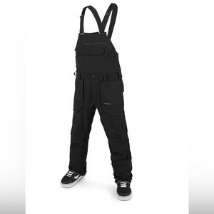Men’s Volcom Navy Blue ski/snowboard bib pant/ overall